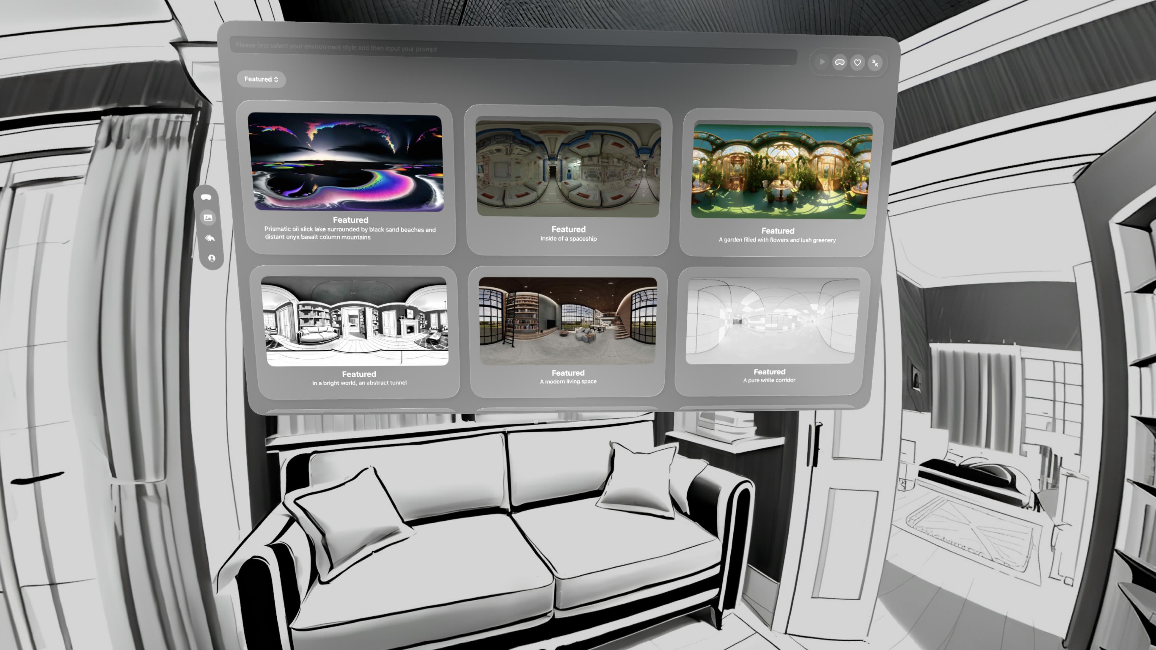 Environment AI - Gallery View